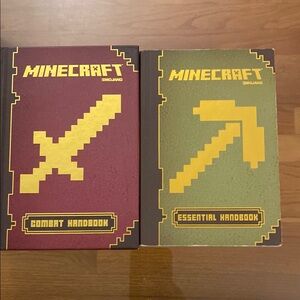 Minecraft Combat and Essential Handbooks Set